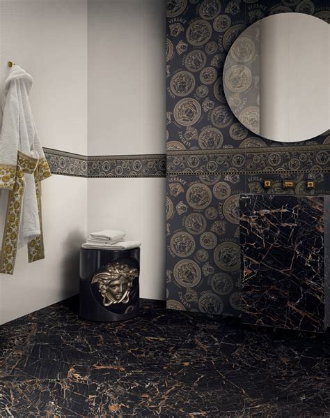 gresie model versace|versace ceramics bathroom.